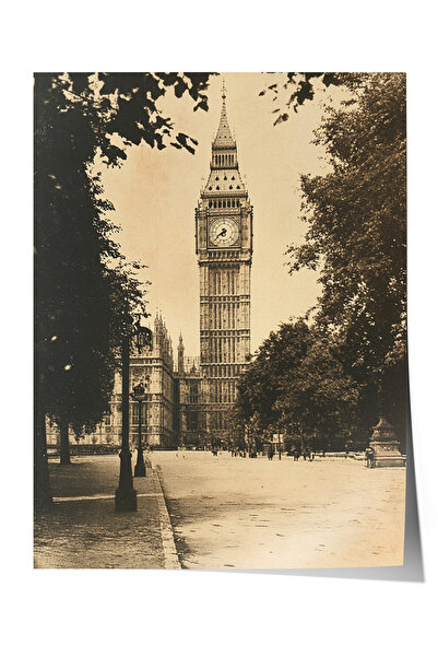 Zestia Αφίσα χωρίς πλαίσιο, Μπιγκ Μπεν του Λονδίνου και αστικό τοπίο, Αφίσα δ...