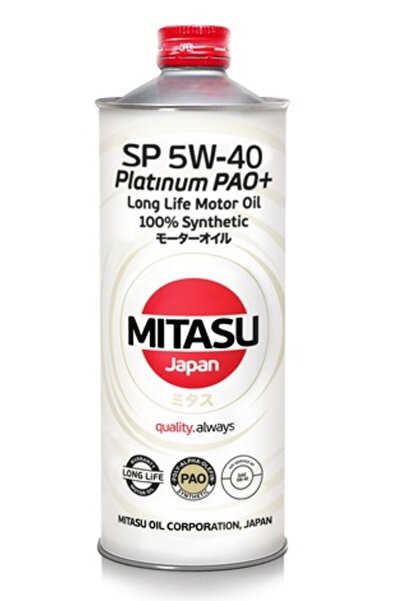 MITASU زيت محرك ميتاسو 5W-40 C3 ياباني صناعي بالكامل 1 لتر