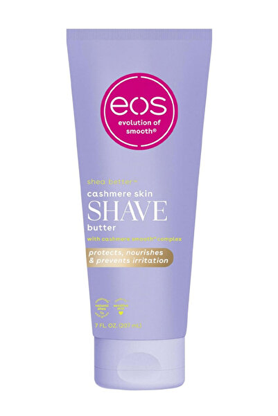 Eos مجموعة Cashmere Skin زبدة الحلاقة بنكهة الفانيليا والكشمير - 207 مل