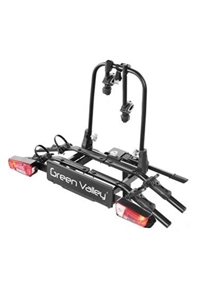 Greenvalley Suport auto pentru 2 biciclete GREEN VALLEY Explorer, model 160664-2GV, montare pe cârlig de remorc