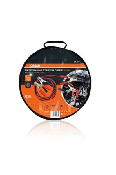 Osram Car jump starter cable set OSC060, 6/12V, 150A, 2.5m, 6mm, insulated crocodile clips