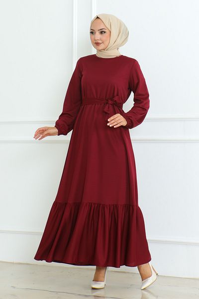 Skygo Dress Burgundy 207