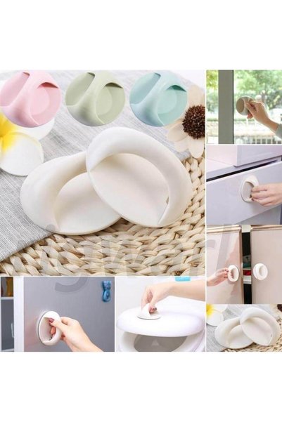 ROİSYA Multi-Purpose Adhesive Handle 2 Pieces