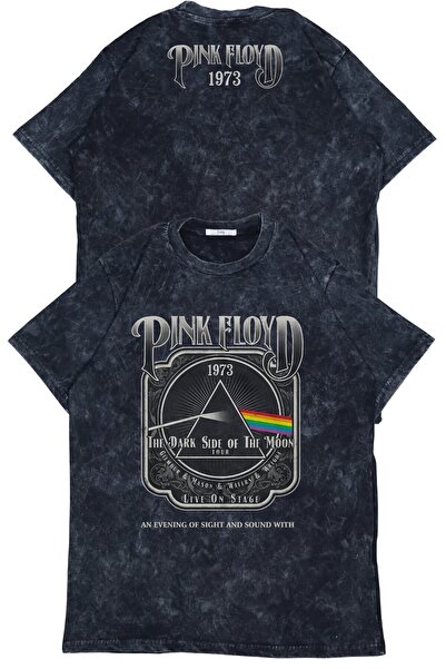 Fuddy Moda Tricou unisex The Dark Side Of The Moon Ense scris lavabil, tricou...