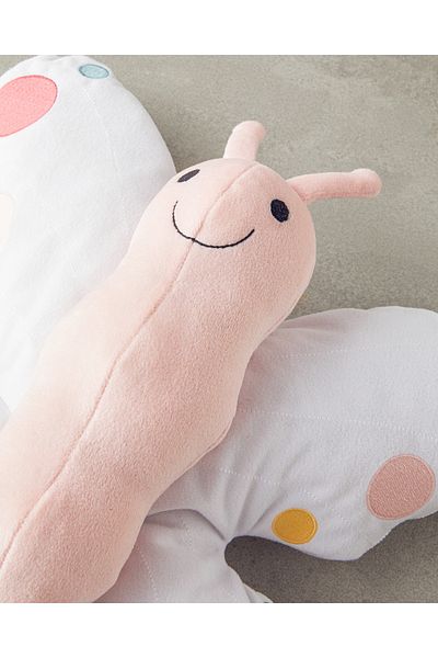 English Home Butterfly Baby Sleeping Companion 40 cm White