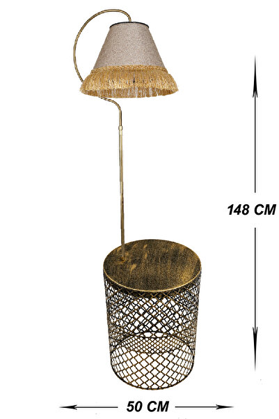 HALL BREATHE Elips Siyah ve Sarı Aydınlatma Lambası, Şapka ve Püsküllü Tasarım