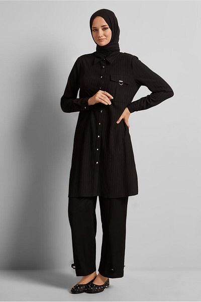 Alvina Shirt Collar Tunic 45576