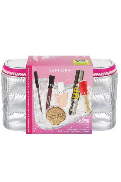 SEPHORA COLLECTION Sephora Collection 6 Full Size Essentials: Highlighter, Lip Tint, Eyeliner, Mascara, Lip Stain, and Polish