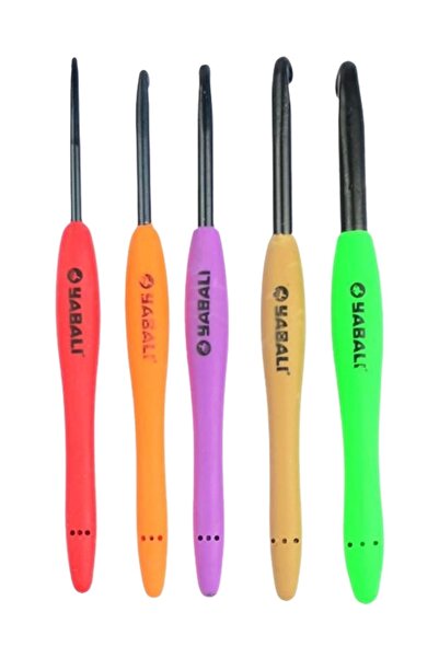 ÖZBİL Mâner elastic croșetat Vârf negru Numărul 5