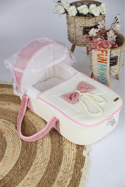 Fun Moment Portable Padded Baby Bed - Assorted Design
