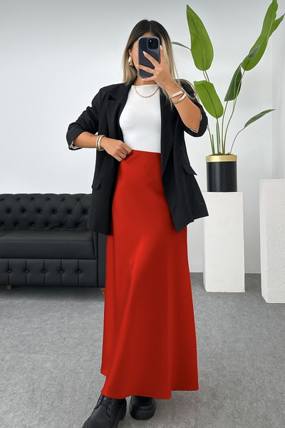 miremiran Modal kumaş çan kesim belden gizli lastıklı çan kesim 92cm