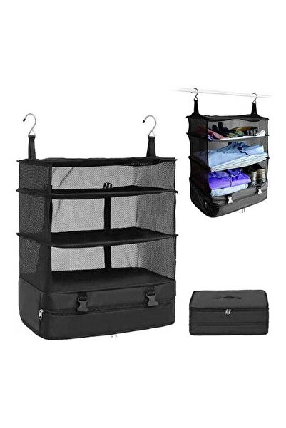 Generic Outdoor Camping Storage Hanging Bag Drying Net 40x54cm