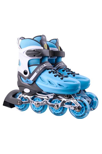 ماركة غير محددة Adjustable Inline Skates with Flashing Wheels