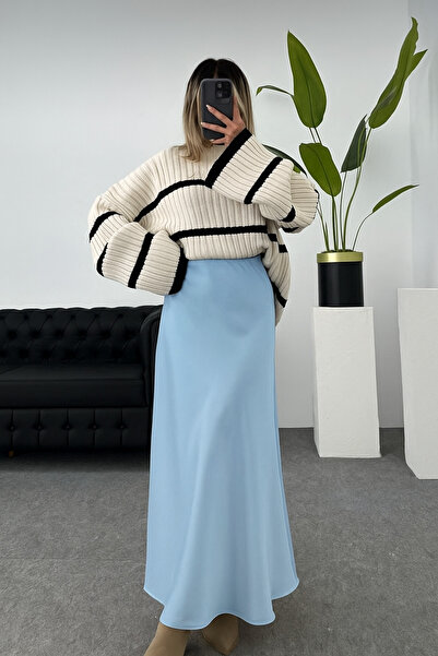 miremiran Modal kumaş çan kesim belden gizli lastıklı çan kesim 92cm