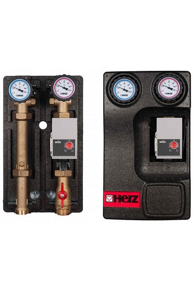 Herz Pumpfix Pump Group with Pump DN 32, 1 1/2" FE – 1 1/4" FI