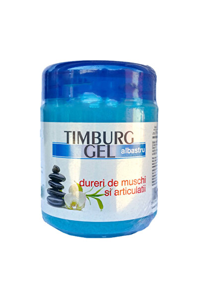 Timburg Gel pentru masaj si frectii albastru, 500 g