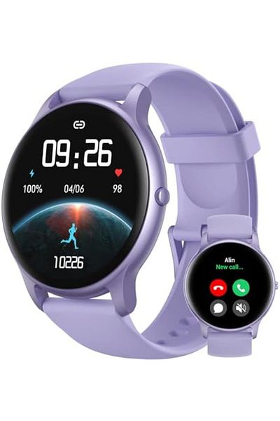 Parsonver Smart Watch for Women, Answer/Make Calls, 1.32" HD Fitness Tracker 100+ Sport Modes/Heart