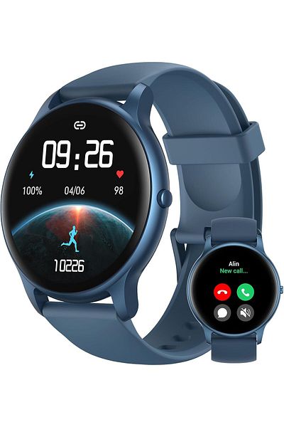 Parsonver Smart Watch for Men Women, Answer/Make Call, 1.32" HD Fitness Tracker with 112 Sport Modes