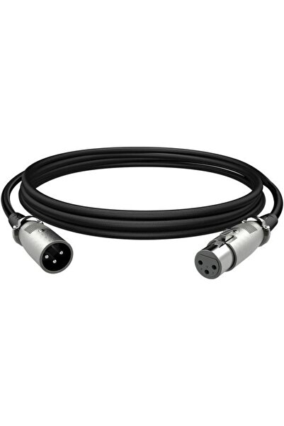 HyperX Cablu pentru microfon XLR, lungime 3 m, conector din zinc cu 3 pini, compatibil ProCas