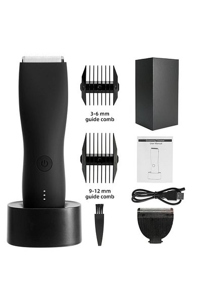 Choice4 Style B Set1 withbox Men's Electric Groin Hair Trimmer Pubic Hair Removal Intimate Areas Body Groomi
