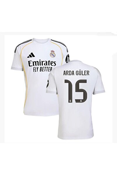 BYSPORTAKUS Real Madrid 2025/26 Yeni Sezon Arda Güler iç Saha Forması