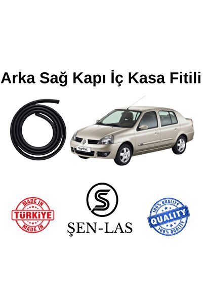 Şen-las Kauçuk Market Renault Symbol (1.Nesil) Şen-Las Sağ Arka Kapı Fitili Ş...