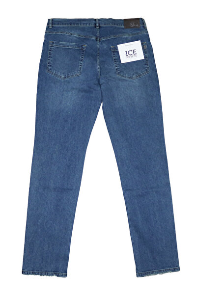 Ice Iceberg Pantaloni REGULAR cu 5 buzunare - INDIGO