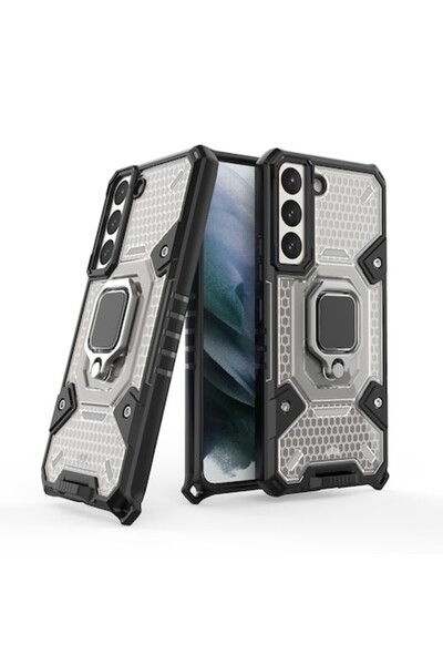 Velox High Protection Case for Samsung Galaxy S22 Plus 5G, Impact Safe, B4418, Hard Plastic, Intense Darkn