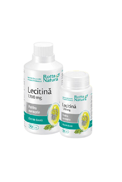 Rotta Natura Lecitina 1200mg pachet (90+30cps) Rotta Natura