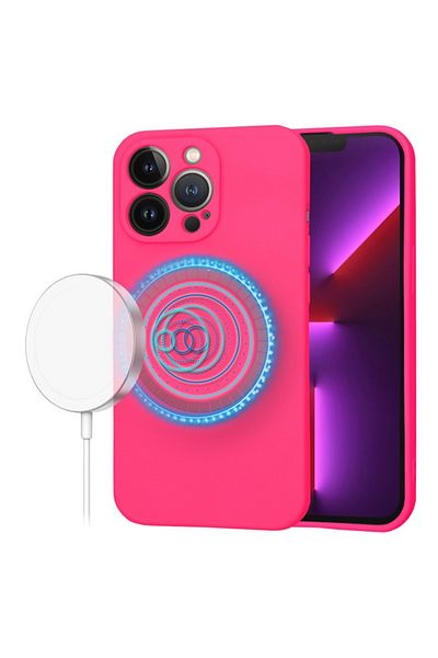 Diversity Protective Case for iPhone 13 Pro, Protect, S80, Canvas, Hot Powder Pink