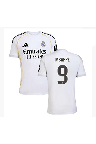 BYSPORTAKUS Real Madrid 2025/26 Yeni Sezon Kylian Mbappe iç Saha Forması