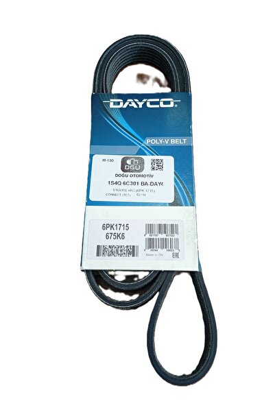 DAYCO FORD CONNECT 1.8 / FOCUS 1.8 TDCİ - DİZEL DEVİRDAİM V KAYIŞI - 1S4Q 6C301 BA - 6PK1715