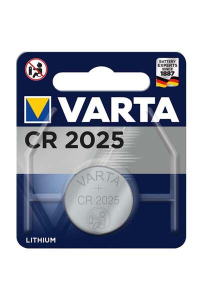 Varta CR 2025 3 Volt Tekli Lityum Pil