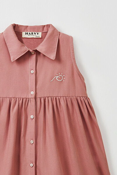 Marvy Lindy Pink Shirt Dress