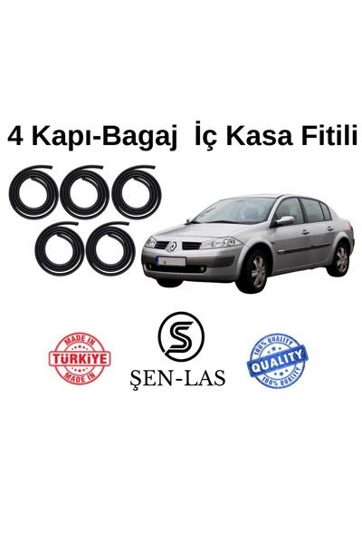 Şen-las Kauçuk Market Renault Megane 2 Sedan Şen-Las Sol Ön ve Arka Fitili ŞL...