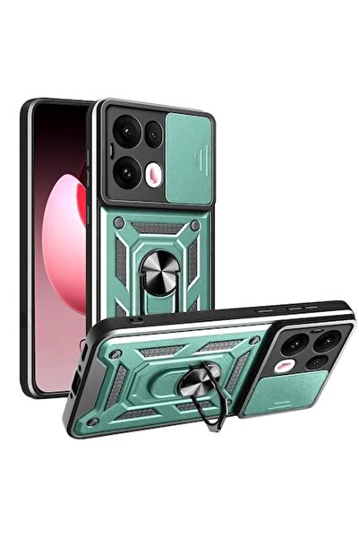 Danex Husă de protecție pentru Oppo Reno13 Pro, X51, gel TPU, verde norocos