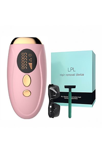 Choice4 EU Plug fen Portable IPL Laser Epilator 999999 Flashes - Painless, Permanent Hair Removal for Women’