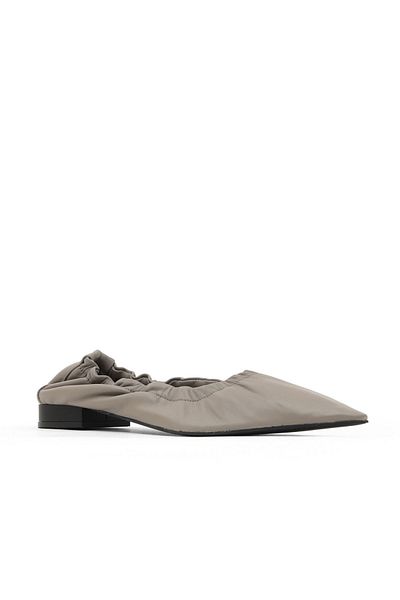 Bueno Shoes Mink Leather Women's Flat Ballerinas 30Wa24257