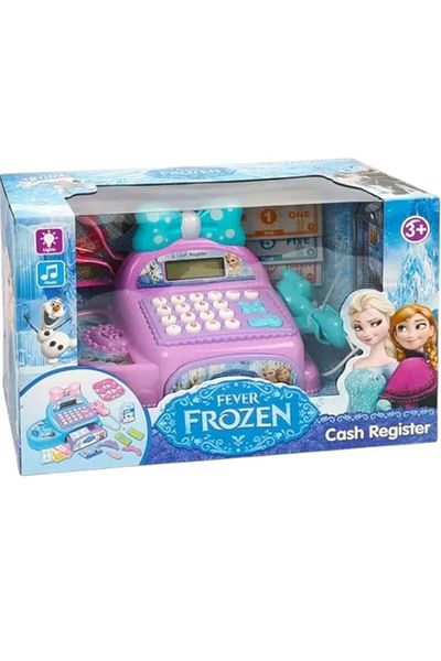 Toybox Cash Register Toy Role Play Electric Toy With Light And Music - Frozen Princess