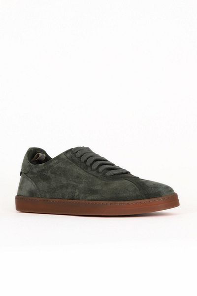 Bueno Shoes Khaki Suede Men's Sports Shoes 01Me4602