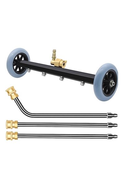 HAWIRE Dispozitiv de spalat sub presiune pe roti KR-4, Compatibil cu Karcher K2-K7