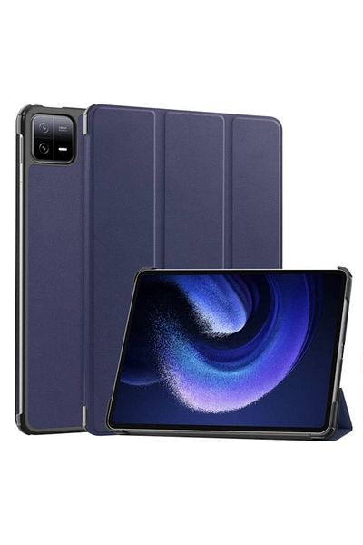 OEM Husă de protecție pentru Xiaomi Pad 6/Pad 6 Pro, Sleek Defense, FoldPro, albastră