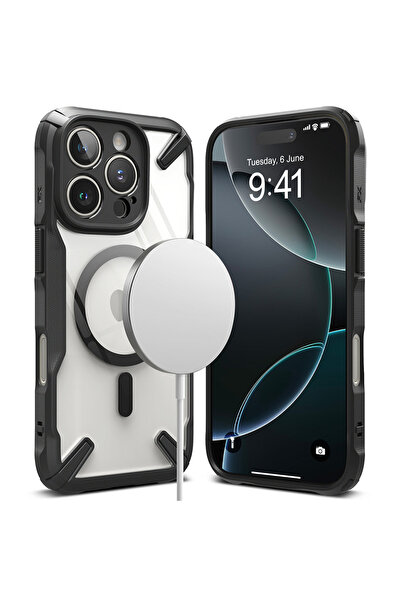 Ringke iPhone 16 Pro Max Case Cover | Fusion X Magnetic Series | Back Phone C...