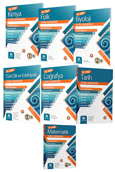 Bilgi Sarmal Yayınları Bilgi Sarmal Yayınları 10. Sınıf Tüm Dersler Soru Bankası Seti 7 Kitap Yeni Sezon 2026