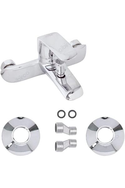 Reef Poppy-02 Chrome Shower Mixer Tap – Wall Mounted Bathroom Faucet (Model: MIXER IRIS-02)