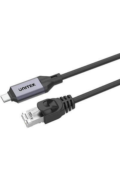 Unitek USB-C to Ethernet Cable, Up to 1000Mbps Gigabit Network Speed, USB 5Gbps, Pure Copper Wire, A