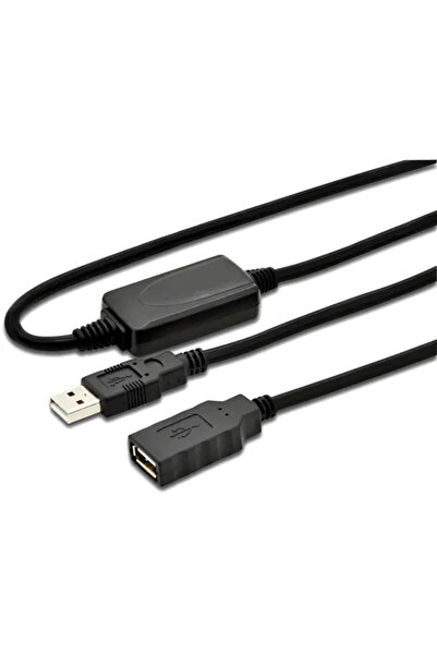 Digitus Cablu prelungitor USB 2.0 activ T-M, 20 m,