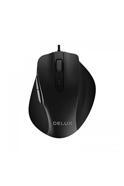 Delux Mouse Optic M517-BK-WIRED, 1600 dpi (Negru)