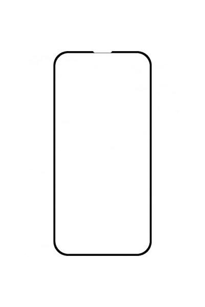 Jul Et Mad Protector de ecran pentru Apple iPhone 15 Pro Max, sticlă securizată, lipici complet, 21D, rezistent la impact, K21, negru