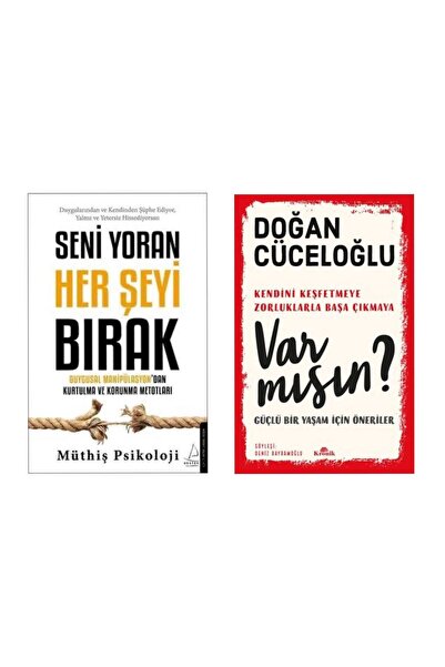 Kronik Kitap Set Seni Yoran Her Şeyi Bırak Müthiş Psikoloji - Var Mısın?